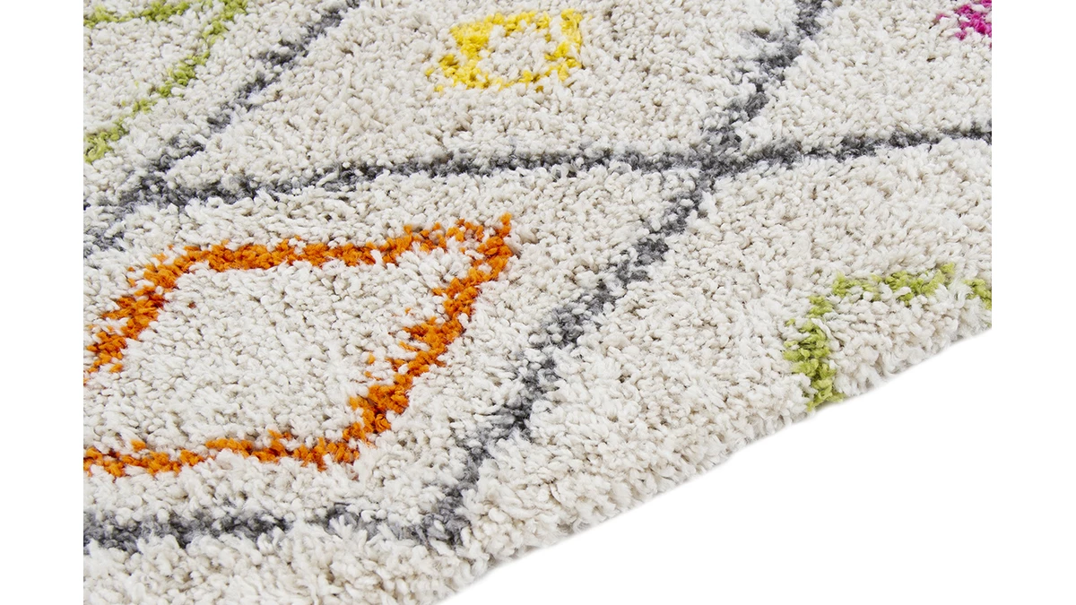 Tapis Style Berbère Multicolore 160 X 230 Cm ULAP – Image 3