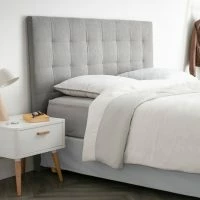 Tête De Lit à Poser Capitonnée En Tissu Gris L140 Cm HALCIONA 10 Tête De Lit à Poser Capitonnée En Tissu Gris L140 Cm HALCIONA -Boutique Miliboo tete de lit a poser capitonnee en tissu gris l140 cm halciona 46975 5dc1362a2565b 1200 675