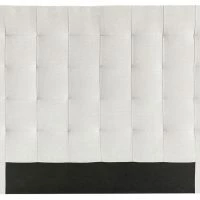 Tête De Lit Capitonnée En Tissu Naturel L140 Cm HALCIONA