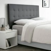 Tête De Lit Capitonnée Gris Foncé L160 Cm HALCIONA 10 Tête De Lit Capitonnée Gris Foncé L160 Cm HALCIONA -Boutique Miliboo tete de lit capitonnee gris fonce l160 cm halciona 46981 5dc0366edabda 1200 675