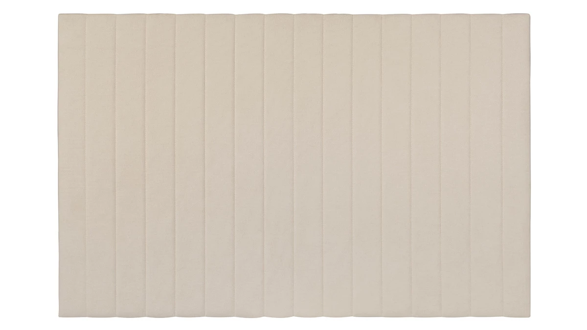 Tête De Lit En Tissu Beige L170 Cm NEHA 3 Tête De Lit En Tissu Beige L170 Cm NEHA