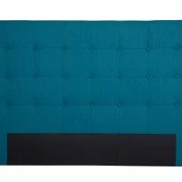 Tête De Lit En Tissu Bleu Canard L170 Cm LUTECE