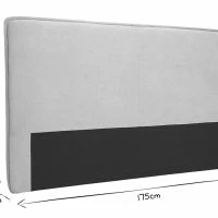 Tête De Lit En Tissu Effet Velours Naturel L175 Cm MARCIA 14 Tête De Lit En Tissu Effet Velours Naturel L175 Cm MARCIA -Boutique Miliboo tete de lit en tissu effet velours naturel l175 cm marcia 50724 637350d1a246b 1200 675