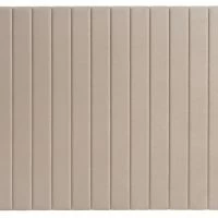 Tête De Lit En Tissu Velours Taupe L170 Cm NEHA