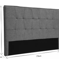 Tête De Lit En Tissu Vert Céladon L170 Cm SUKA -Boutique Miliboo tete de lit en tissu vert celadon l170 cm suka 52982 639988e693042 1200 675