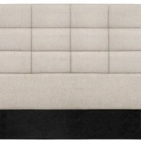 Tête De Lit Moderne En Tissu Beige Naturel L160 Cm ANATOLE
