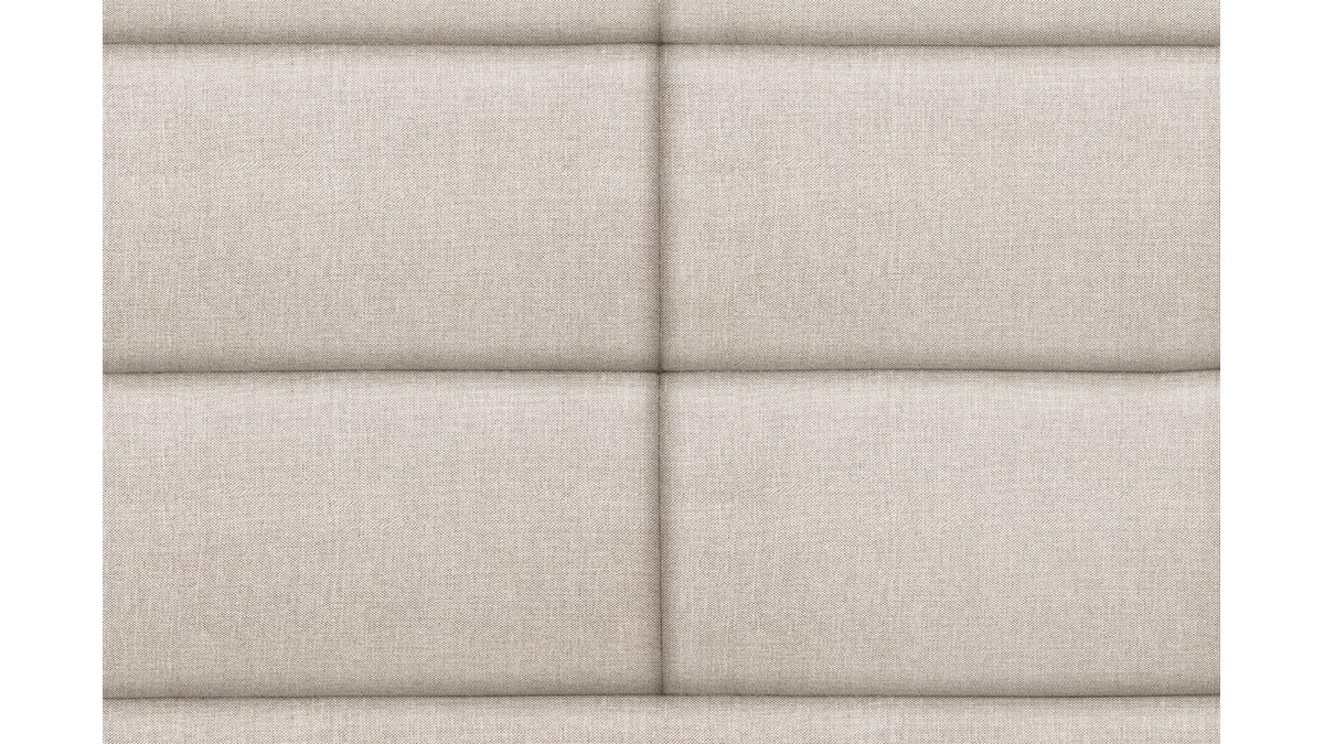 Tête De Lit Moderne En Tissu Beige Naturel L160 Cm ANATOLE 5 Tête De Lit Moderne En Tissu Beige Naturel L160 Cm ANATOLE – Image 3